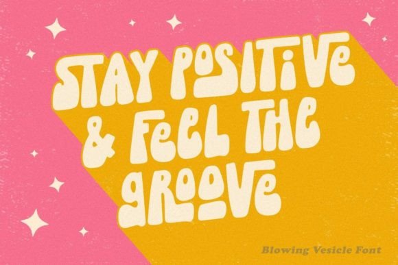 Blowing Vesicle Font - Preview 4