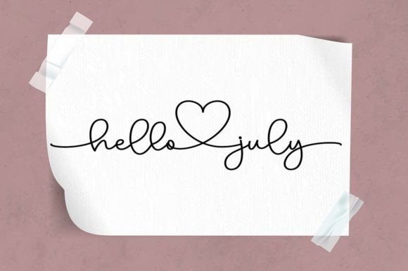 Bread Handmade Font - Preview 3