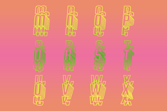 Busy Font - Preview 2