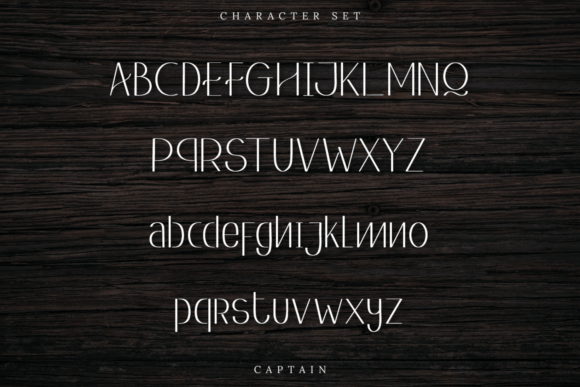 Captain Font - Preview 1