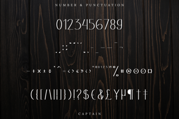 Captain Font - Preview 3