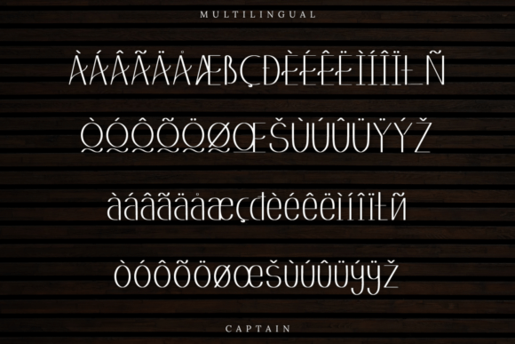 Captain Font - Preview 4