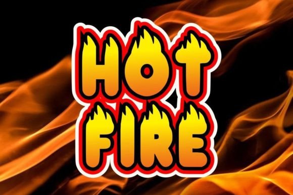 Flame Bold Font - Preview 1