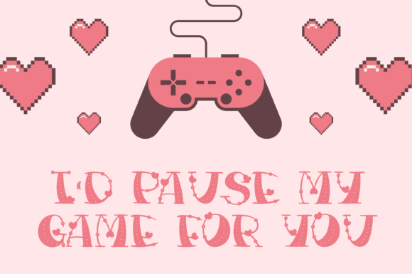 Forever Love Font - Preview 4