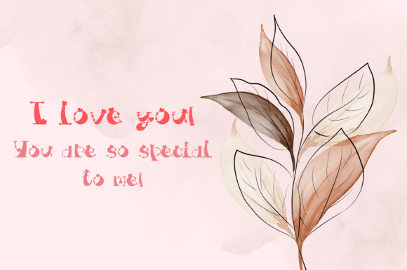 Forever Love Font - Preview 5