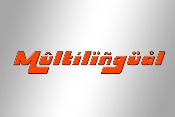 Galgo Dash Font - Preview 3
