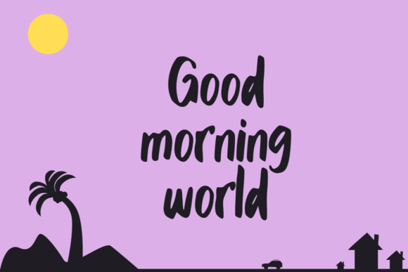 Genduk Smile Font - Preview 3