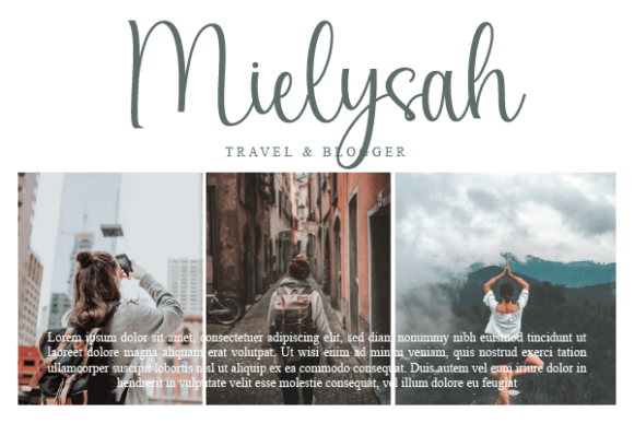 Gliter Signature Font font preview - 2
