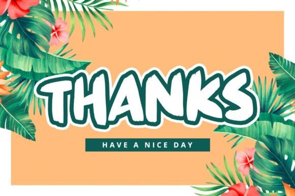 Great Paradise Font - Preview 6