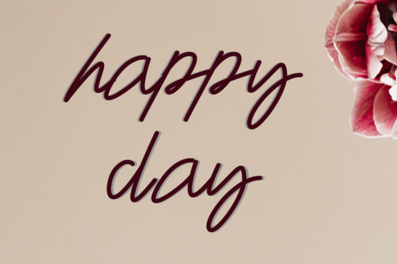 Happy Day Script & Handwritten Font By Hendrik studio