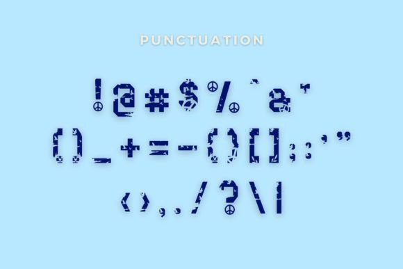 Happy Peace Day Font - Preview 4