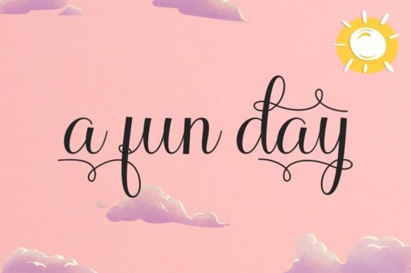 Hey Baby Font - Preview 6