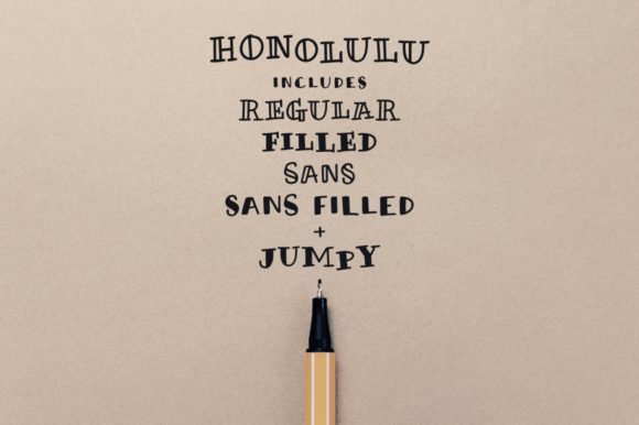 Honolulu Font - Preview 6