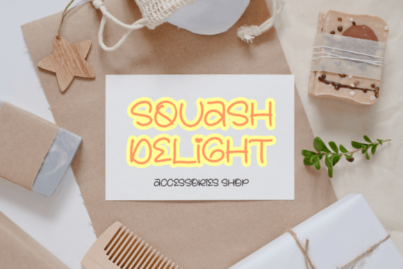 Lemon Sunrise Font PNG with transparent background - Preview 2