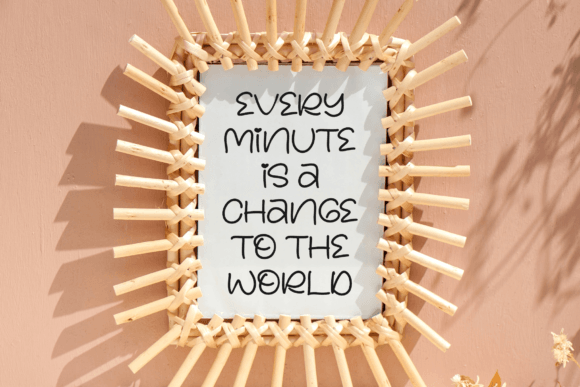 Lemon Sunrise Font PNG with transparent background - Preview 3