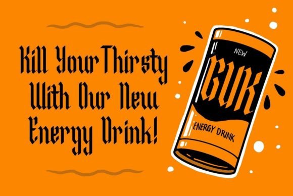 Malegroth Font PNG with transparent background - Preview 3
