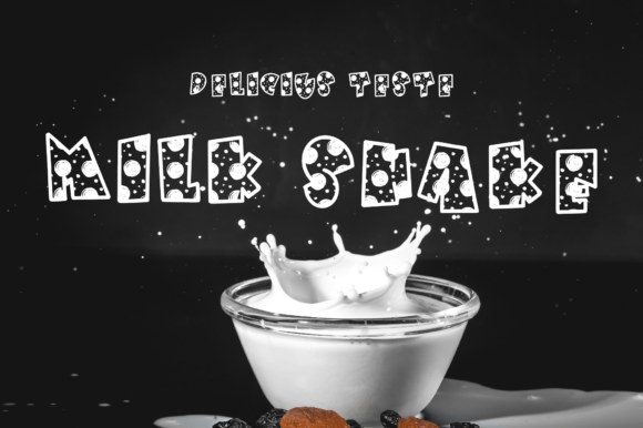 Milk Sheep Font PNG with transparent background - Preview 6