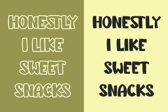 Mochi Peach Font PNG with transparent background - Preview 3