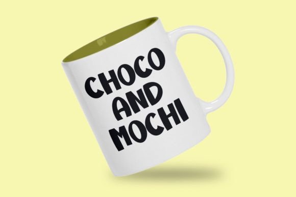 Mochi Peach Font PNG with transparent background - Preview 4