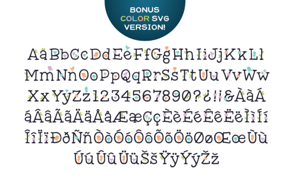Mother Nature Font PNG with transparent background - Preview 6