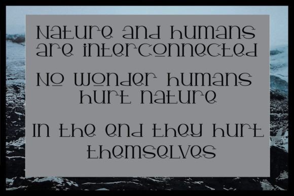 Mountain Island Font PNG with transparent background - Preview 2