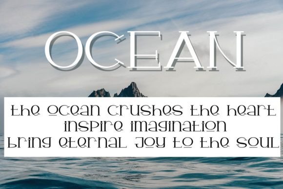Mountain Island Font PNG with transparent background - Preview 3