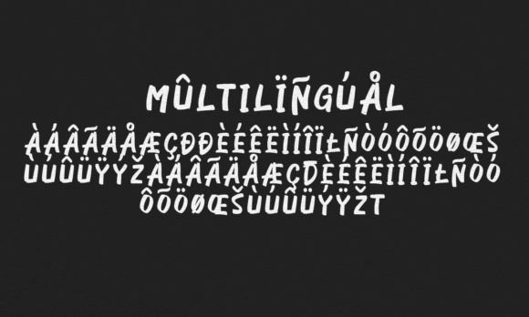 Nastice Font PNG with transparent background - Preview 5