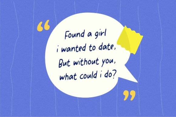 Original Quotes Font PNG with transparent background - Preview 3