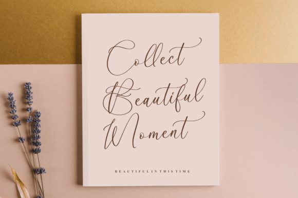 Qarthina Selina Font PNG with transparent background - Preview 3