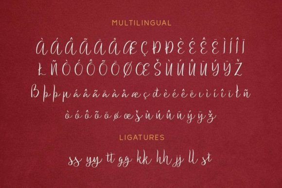 Romy Style Font PNG with transparent background - Preview 6