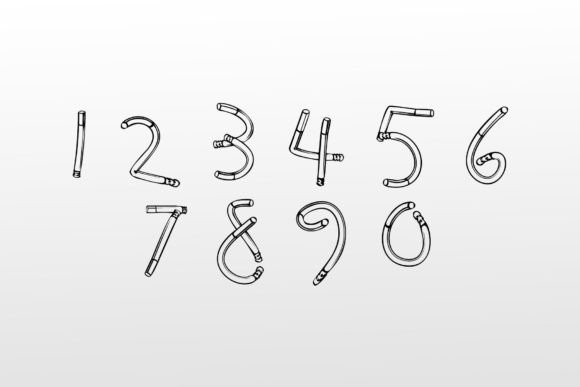 Second-hand Smoke Font PNG with transparent background - Preview 3