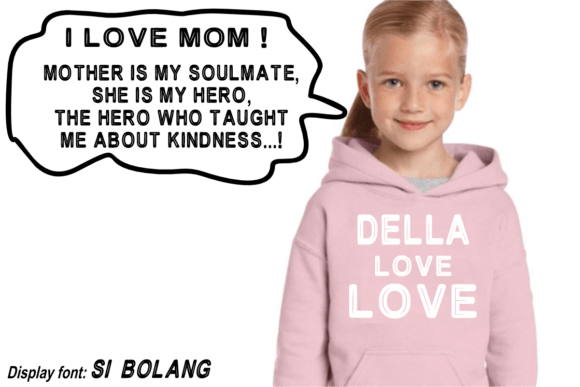 Si Bolang Font PNG with transparent background - Preview 5