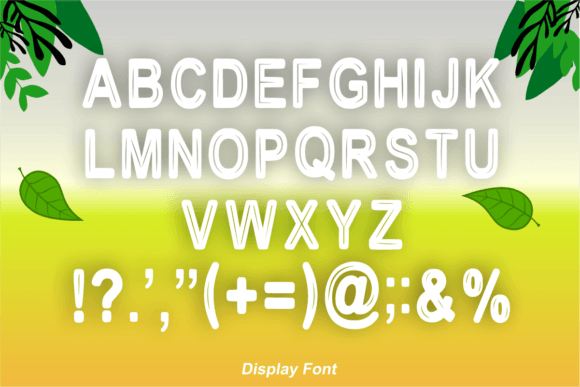 Si Bolang Font PNG with transparent background - Preview 6
