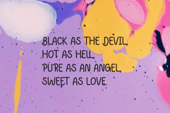 Angelique Font - Preview 4