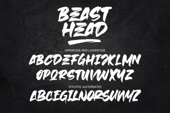 Beast Head Font - Preview 4