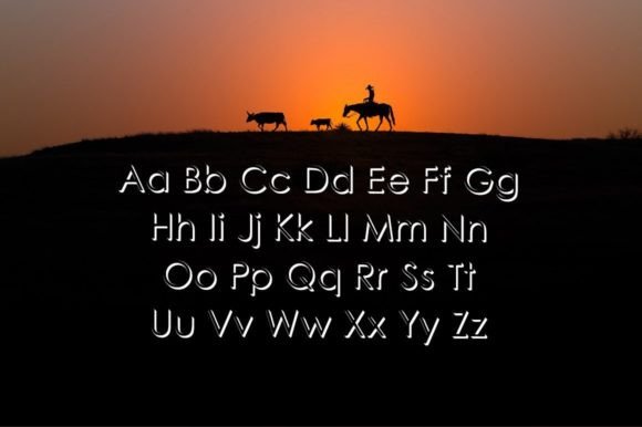 Bodyshadow Font - Preview 5