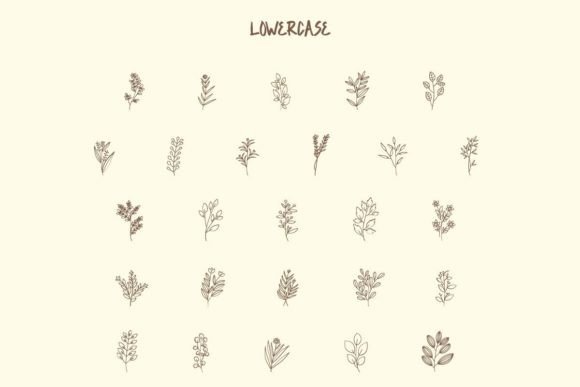 Botanikal Font - Preview 2