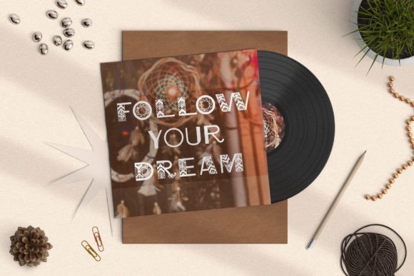Dreamcatcher Font PNG with transparent background - Preview 3