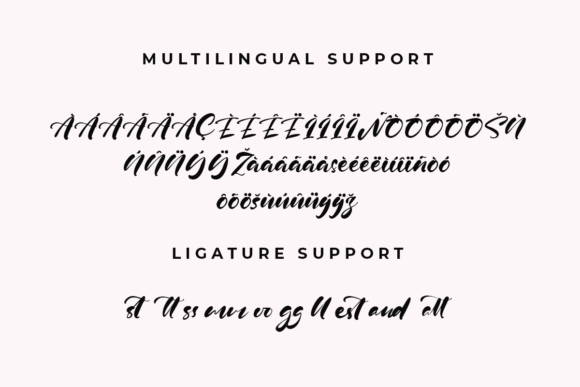 Ritta Kelly Font PNG with transparent background - Preview 6