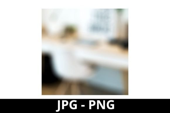 Blurred Soft Office Room for Background