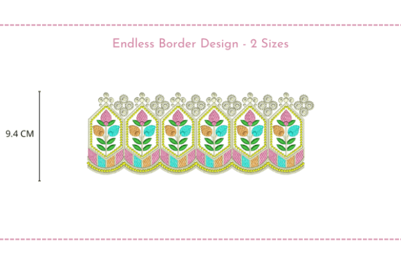 Floral Cutwork Border