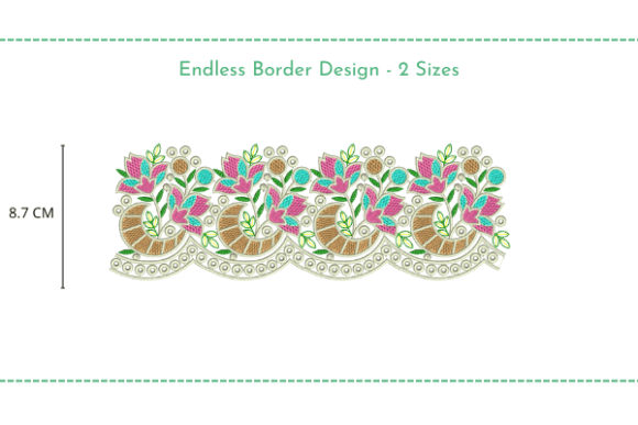 Floral Cutwork Border