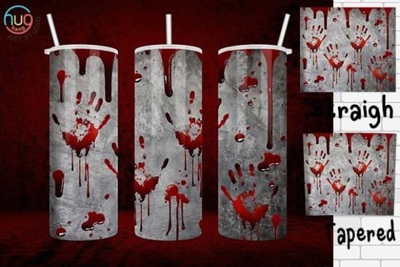 Halloween Scary Tumbler Sublimation