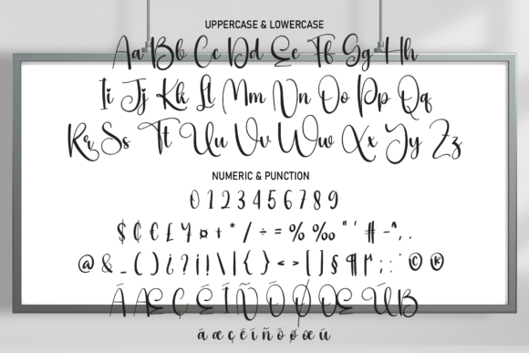 Lightbox Font PNG with transparent background - Preview 6