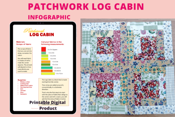 Log Cabin Tutorial Infographic