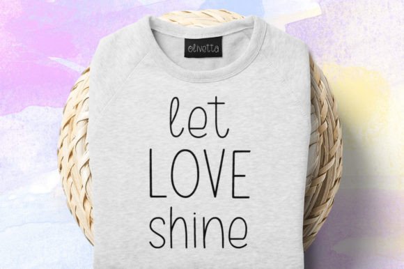 Olivetta Font PNG with transparent background - Preview 2