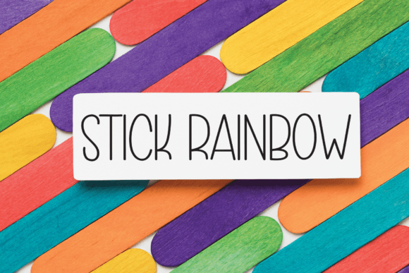 Simple Work Font PNG with transparent background - Preview 2