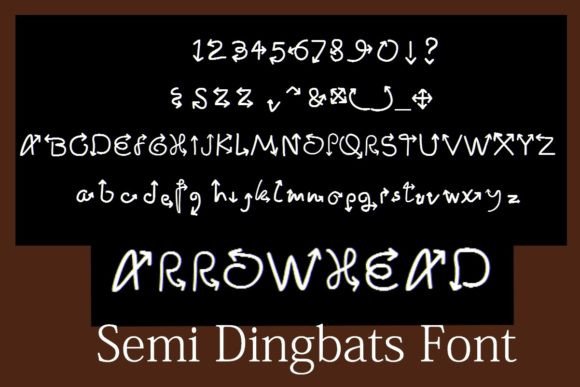 Arrowhead Font - Preview 2