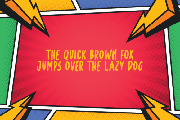 Comical Paradise Font - Preview 3