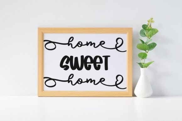 Dandelion Garden Duo Font PNG with transparent background - Preview 4